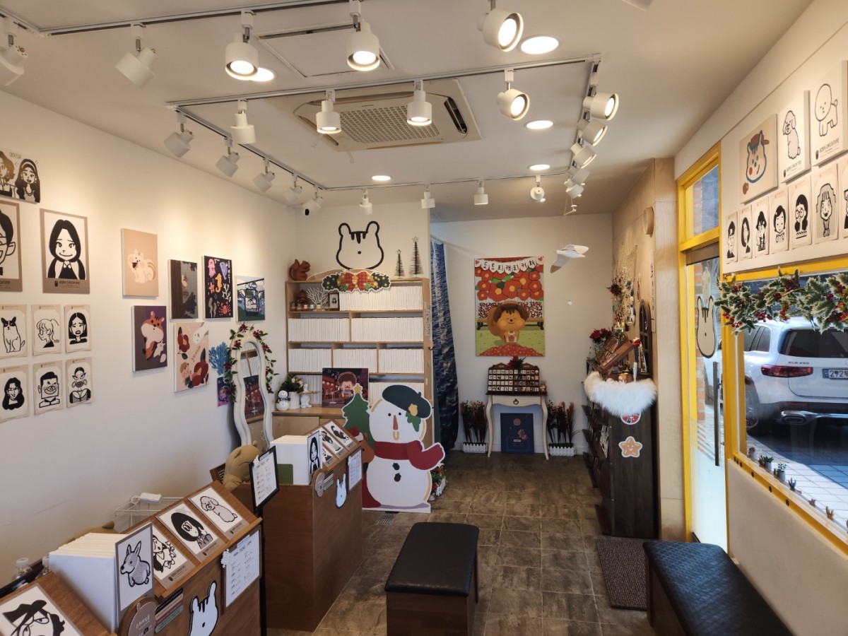 도토리 캐리커쳐 여수점