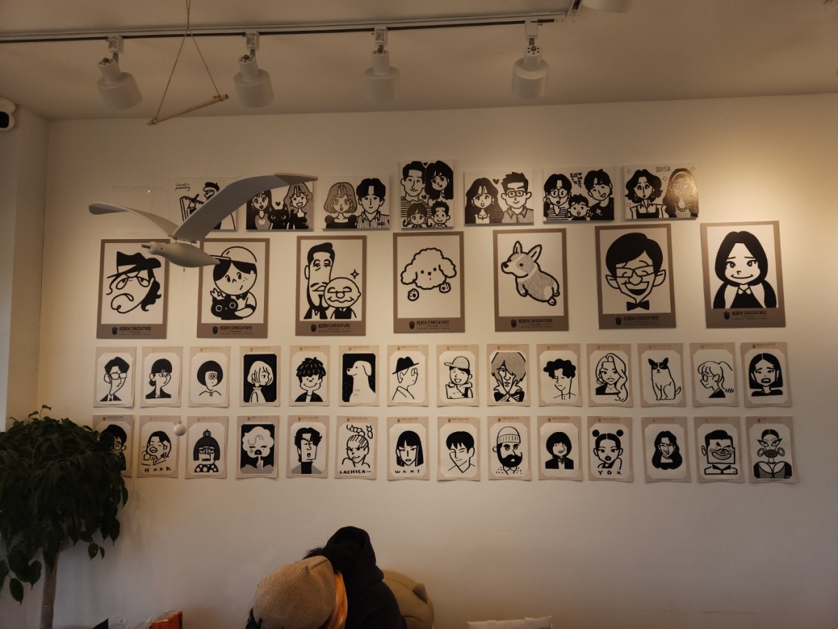 도토리 캐리커쳐 여수점